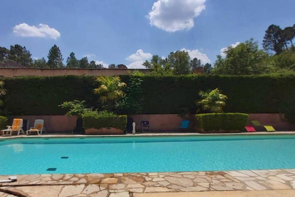 Superbe En Résidence Avec Piscine Dans Le Luberon Au Pied Du Colorado Provencal Appartement