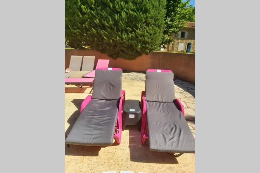Superbe En Résidence Avec Piscine Dans Le Luberon Au Pied Du Colorado Provencal